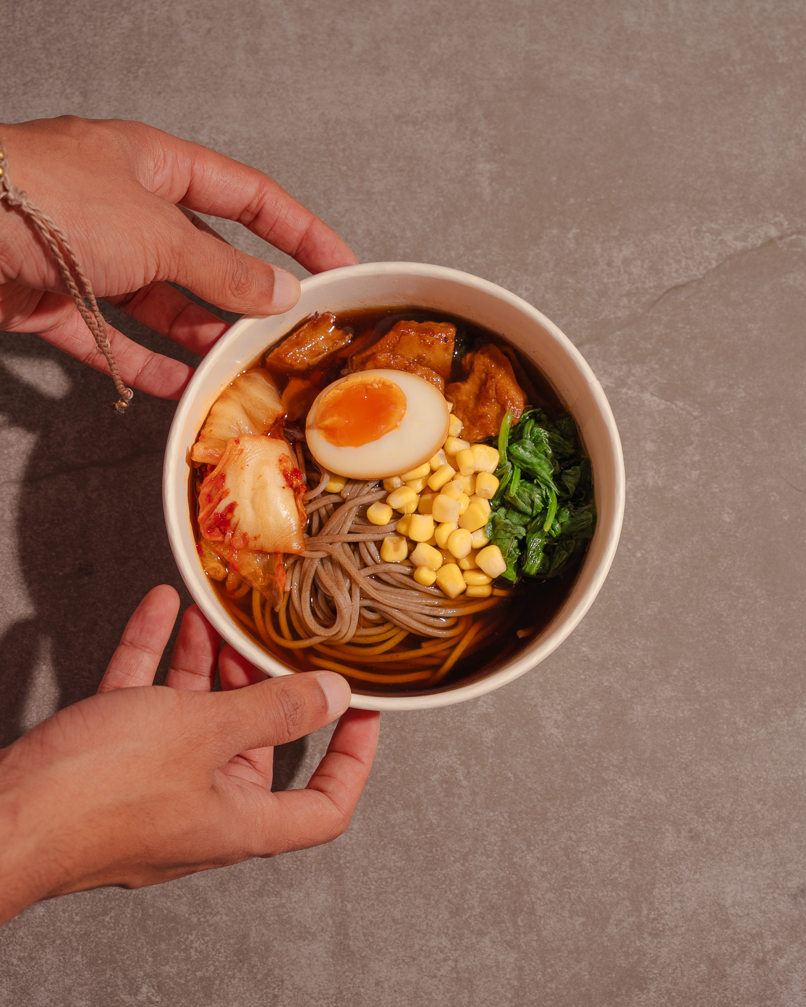 Spicy Plant ramen bowl